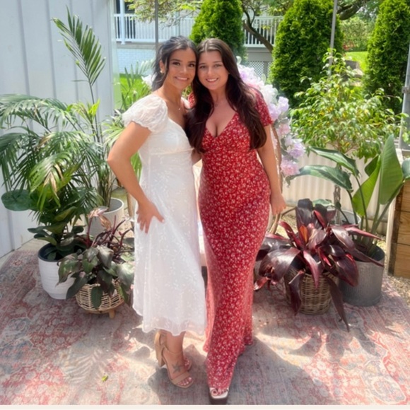 Selkie flutter sleeve silk dress - Picture 11 of 11